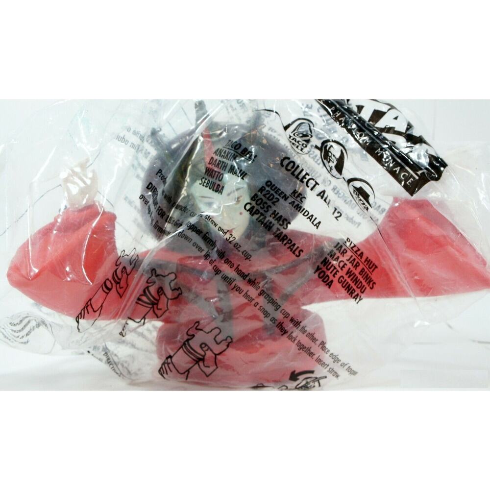 Star Wars Episode 1 Phantom Menace 1999 Cup Lid Queen Amidala